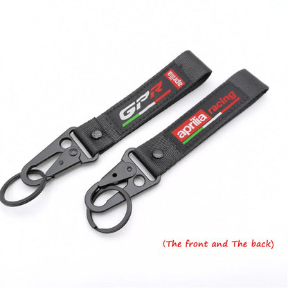 Aprilia Racing Embroidery Keychain Lanyard