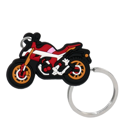 Motorcycle Rubber Keychain – Bike Keyring