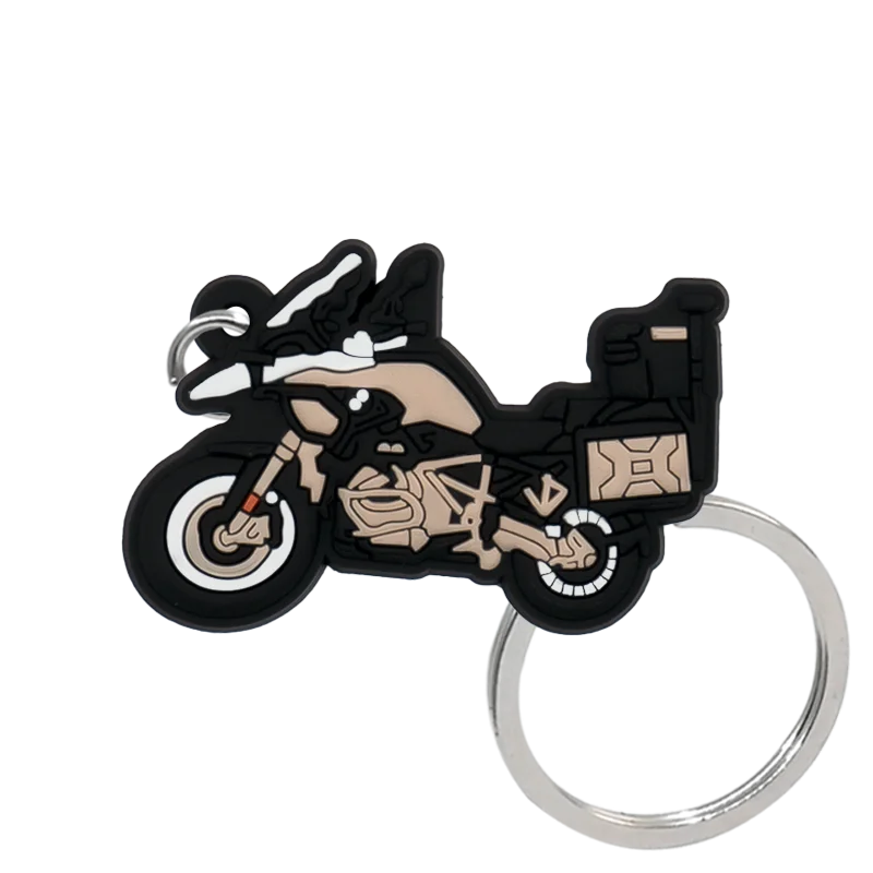 Motorcycle Rubber Keychain – Bike Keyring