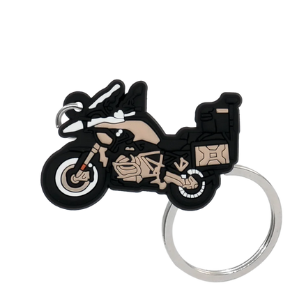 Motorcycle Rubber Keychain – Bike Keyring