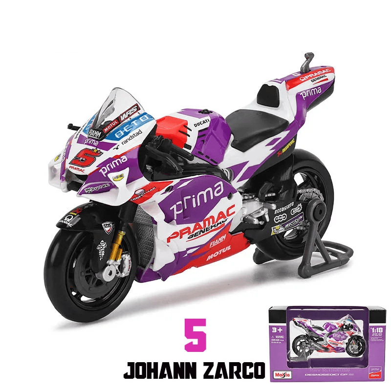 1:18 Yamaha R1 Parmac GP Diecast Model