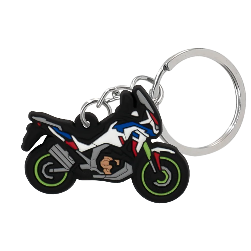 Motorcycle Rubber Keychain – Bike Keyring