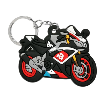 Motorcycle Rubber Keychain – Bike Keyring