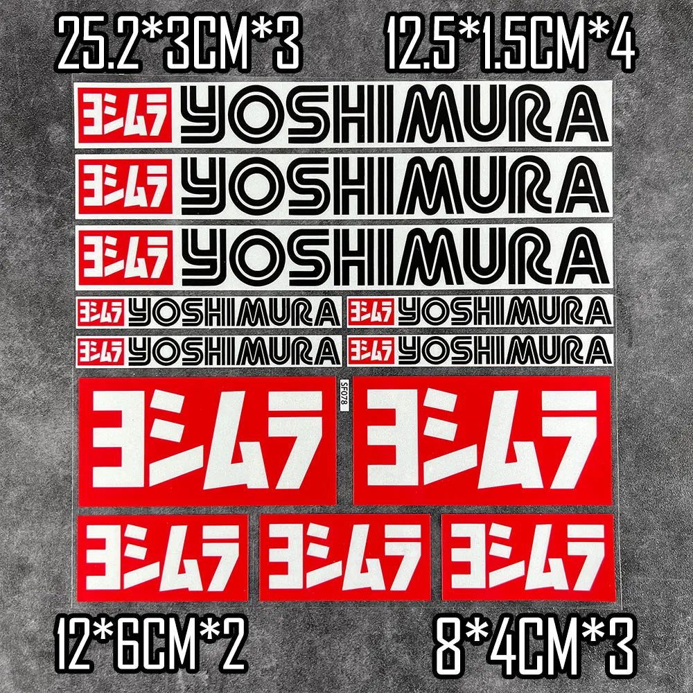 Yoshimura  - Reflective Stickers