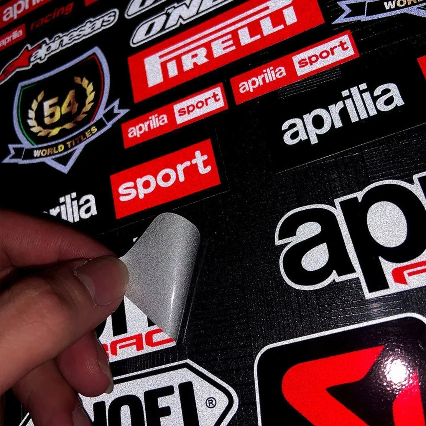 Aprilia - Akrapovic Stickers Set